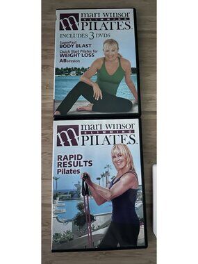 Bundle of 2  Mari Winsor Slimming Pilates: Rapid Results Pilates  DVD